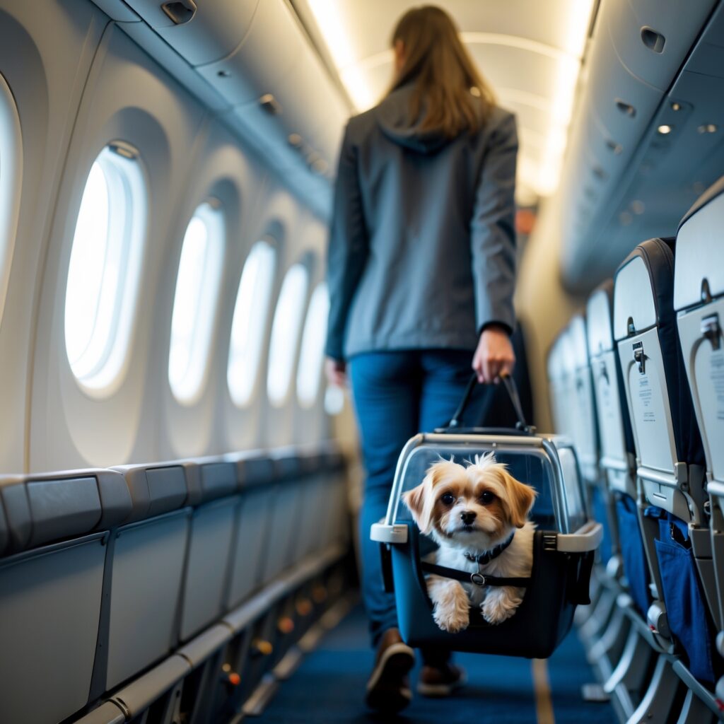 Transportin en avion