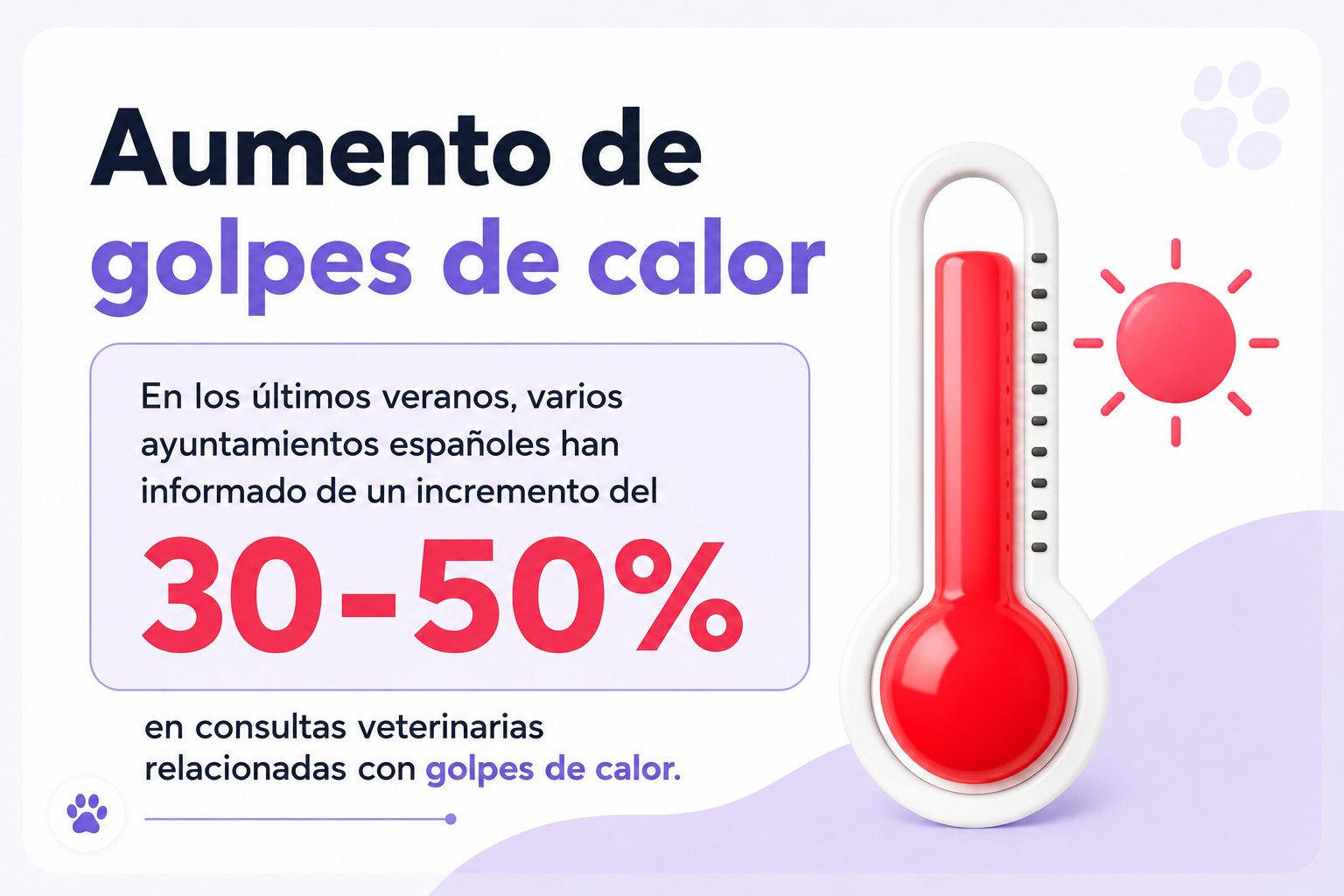 Datos importantes sobre golpes de calor