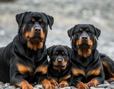 Así es vivir con un Rottweiler: fuerza, lealtad y mucho amor