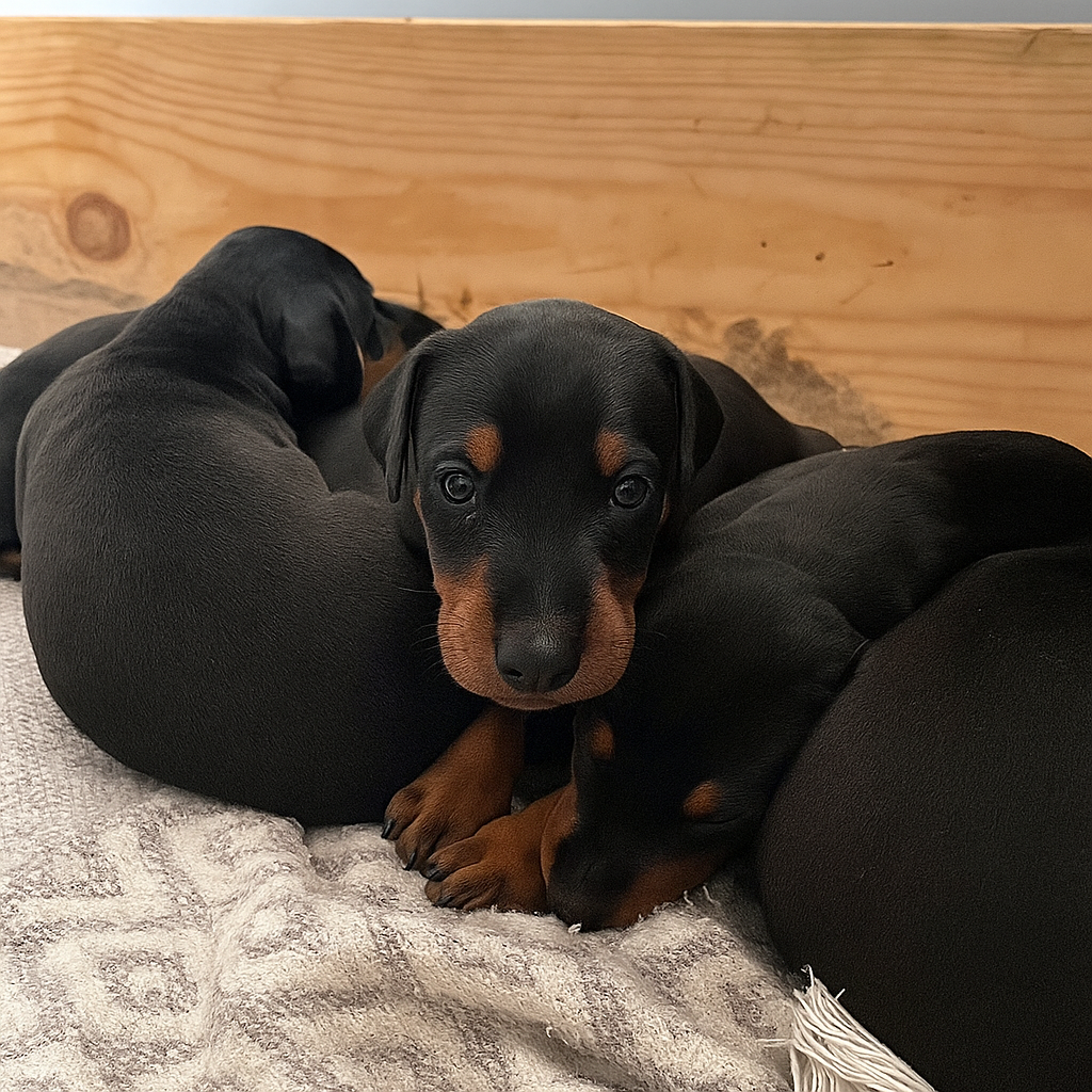 Cachorro doberman