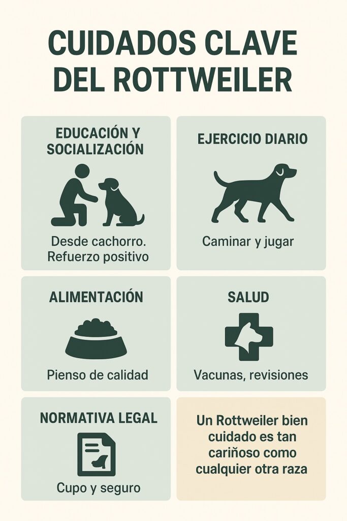 cuidados de rottweiler