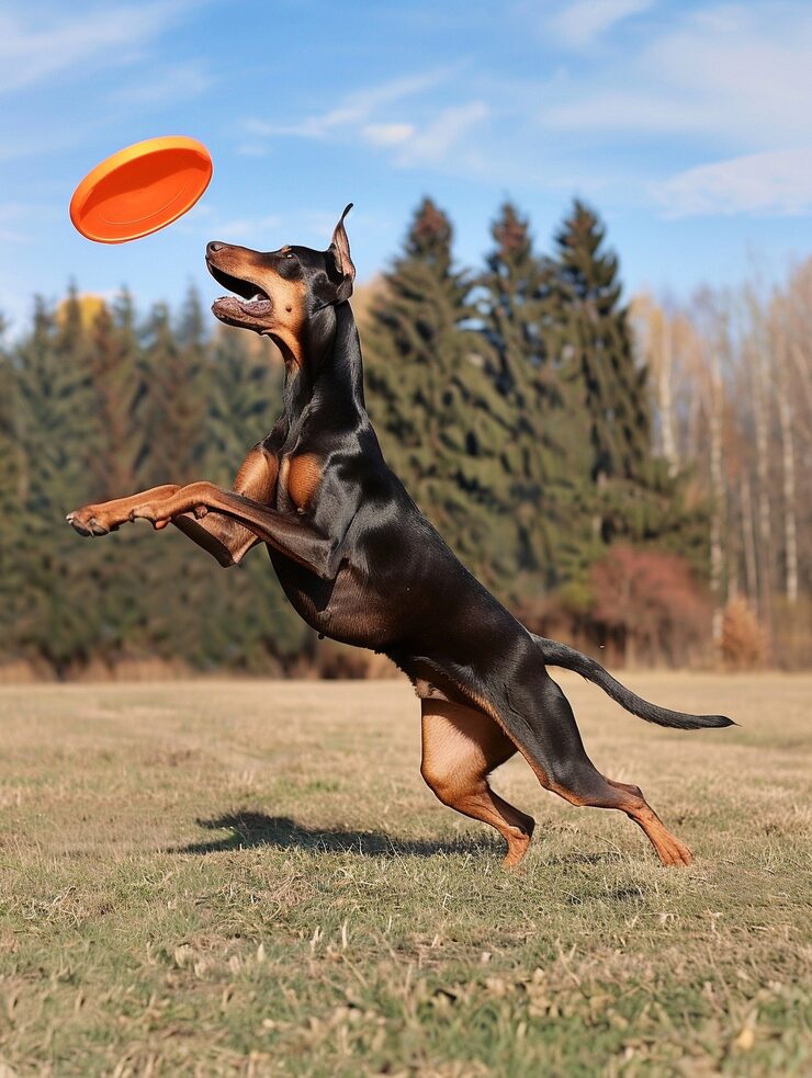 Bienestar emocional perro doberman