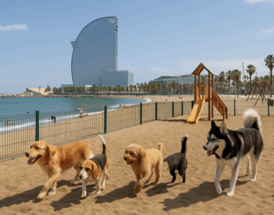 Top 5 parques caninos que todo perro en Barcelona debe conocer
