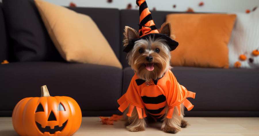 Perro Halloween